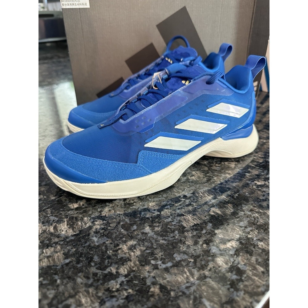 Adidas Avacourt Royal Blue Cloud White Women's Tennis Shoes ID2080 Sz 7. New